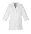 Cherokee 3/4 sleeve button up lab coat